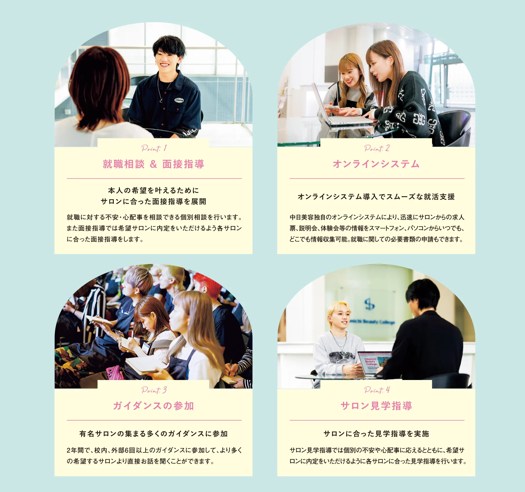 就職までの流れ